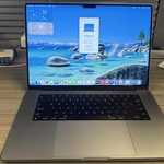 Good MacBook Pro 2021 - 16 inch - 1 TB, Gray, 16 GB, Apple M1 Pro 10-core