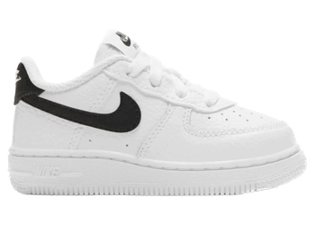 Nike Air Force 1 Low White Black Swoosh (TD) for sale