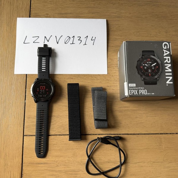 Garmin epix Pro Gen 2 - Space Gray, 51mm, Sapphire