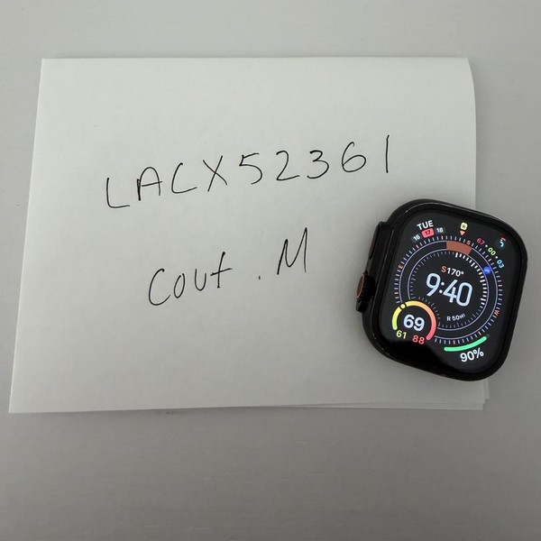 Apple Watch Ultra 3 49mm - Unlocked, Black, A3281