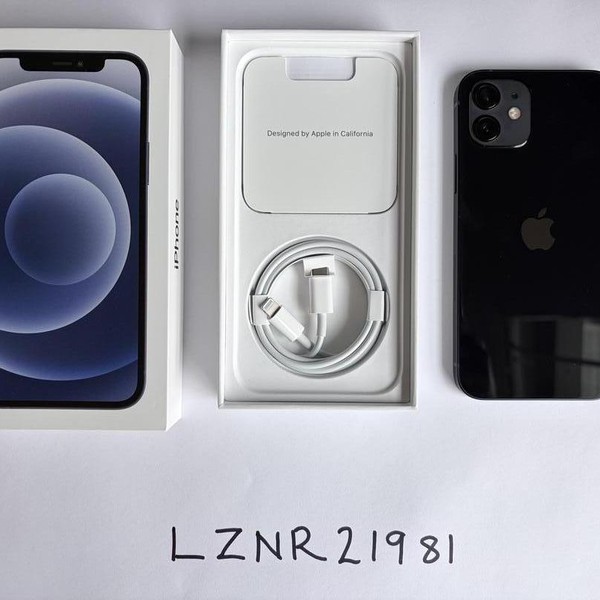 Apple iPhone 12 - Unlocked, 64 GB, Black, A2172