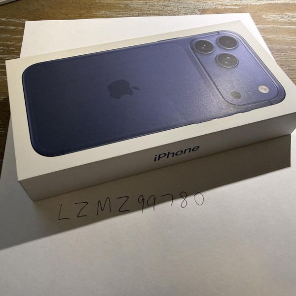 Apple iPhone 17 Pro Max - Unlocked, 512 GB, Deep Blue, A3257