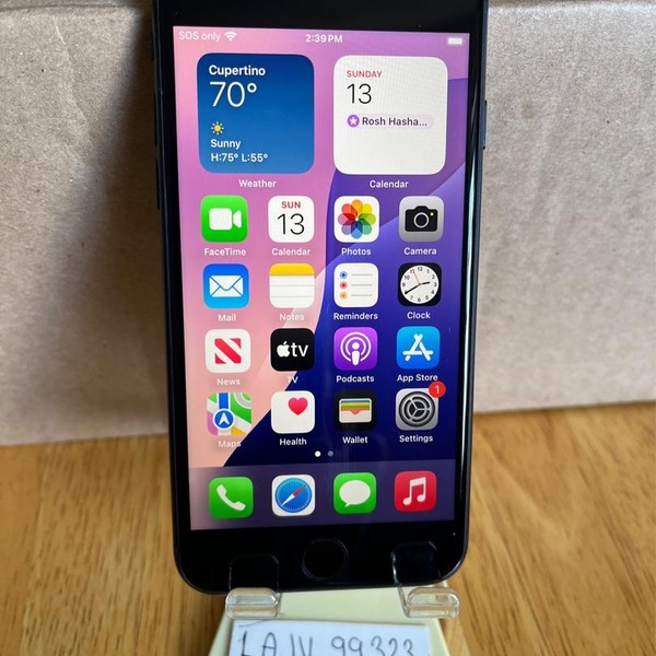 Apple iPhone SE 3rd Gen 2022 - Unlocked, 64 GB, Midnight, A2595