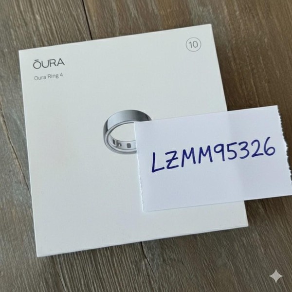 Oura Ring Gen 4 - Black, Size 9