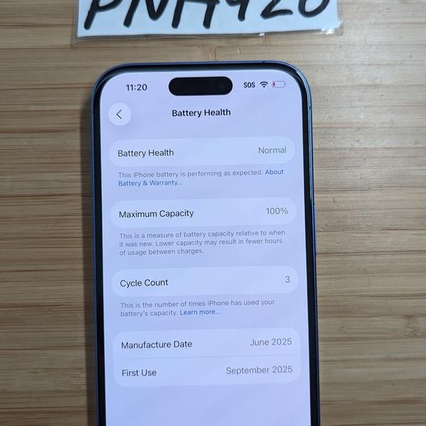 Apple iPhone 16 - Unlocked, 128 GB, Ultramarine, A3081