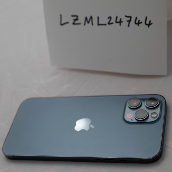 Apple iPhone 12 Pro Max - Unlocked, 256 GB, Pacific Blue, A2342