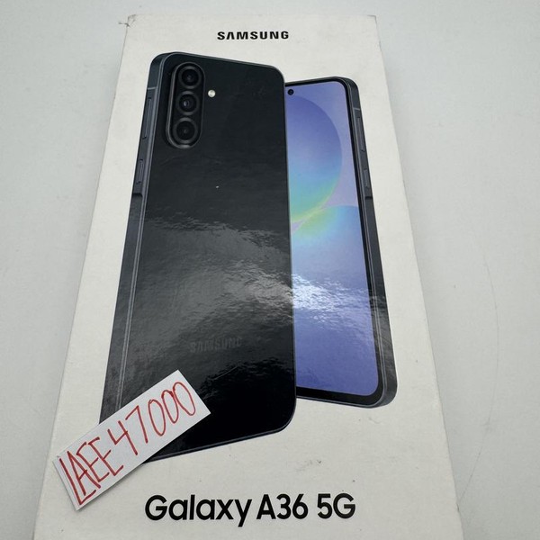 Samsung Galaxy A36 5G - T-Mobile, 128 GB, Black, SM-A366U