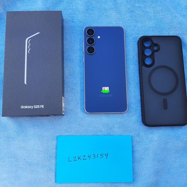 Samsung Galaxy S25 FE - Unlocked, 128 GB, Navy Blue, SM-S731U1