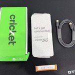 Mint Moto G 5G (2025) - Cricket, 128 GB, Gray