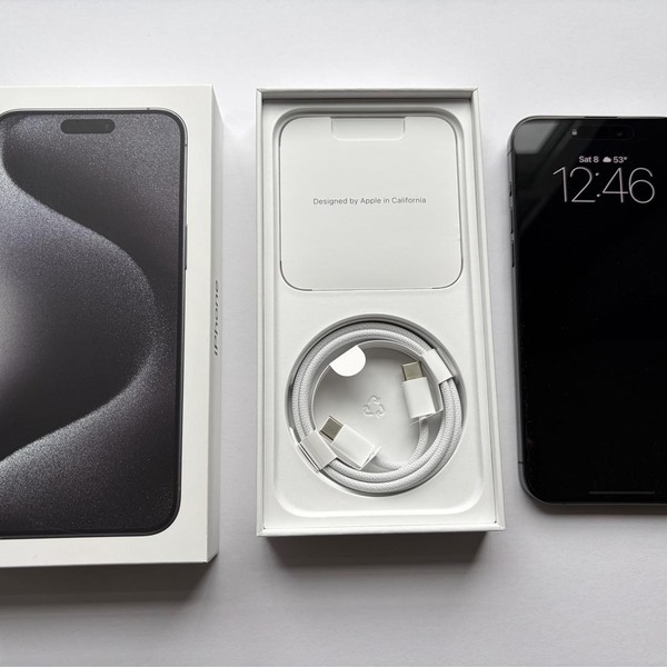 Apple iPhone 15 Pro Max - Unlocked, 256 GB, Black, A2849