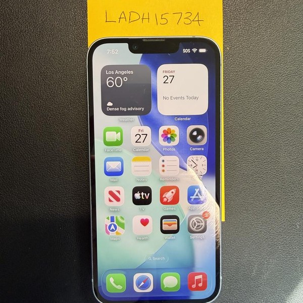 Apple iPhone 14 - Unlocked, 128 GB, Blue, A2649