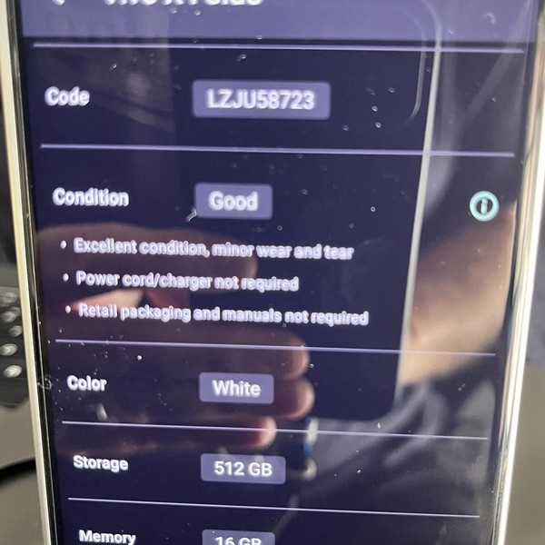 Vivo X Fold5 - Unlocked Non-US, White, 512 GB, 16 GB