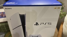 New
													PlayStation 5 Slim Standard Edition (2023) - White, 1 TB, photo 1 of 6
