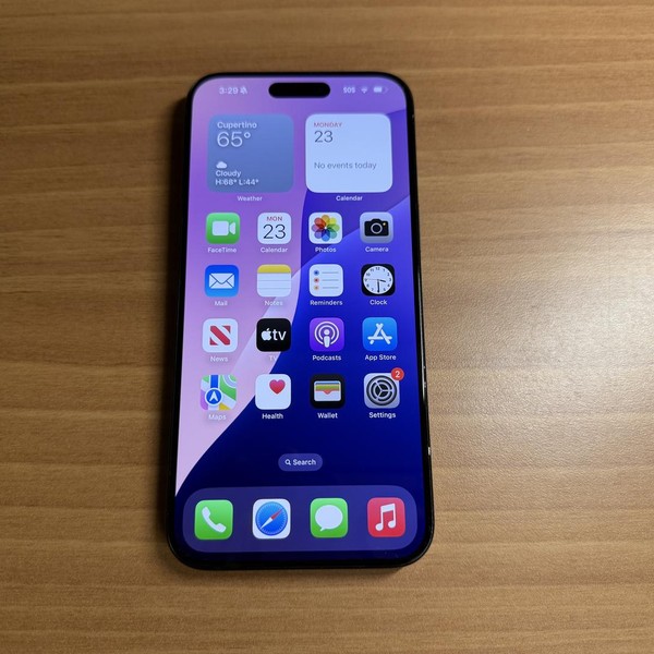 Apple iPhone 15 Pro Max - Unlocked, 256 GB, Blue, A2849