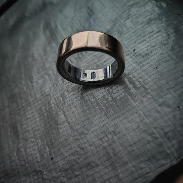 Oura Ring Gen 4 - Rose Gold, Size 12