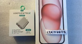 New
													Apple iPhone 15 - Unlocked, Pink, 256 GB, A2846, photo 1 of 7
