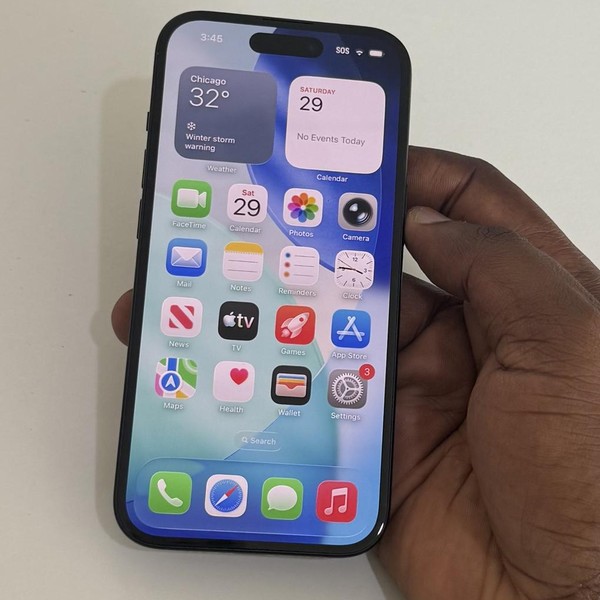 Apple iPhone 15 - Unlocked, 128 GB, Black, A2846