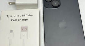 Good
													Apple iPhone 15 - Unlocked, Black, 256 GB, A2846, photo 2 of 6