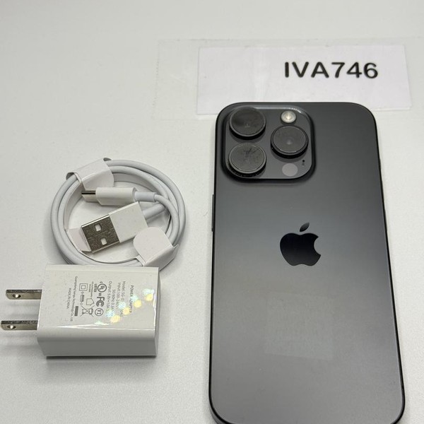 Apple iPhone 15 Pro - AT&T, 256 GB, Black, A2848