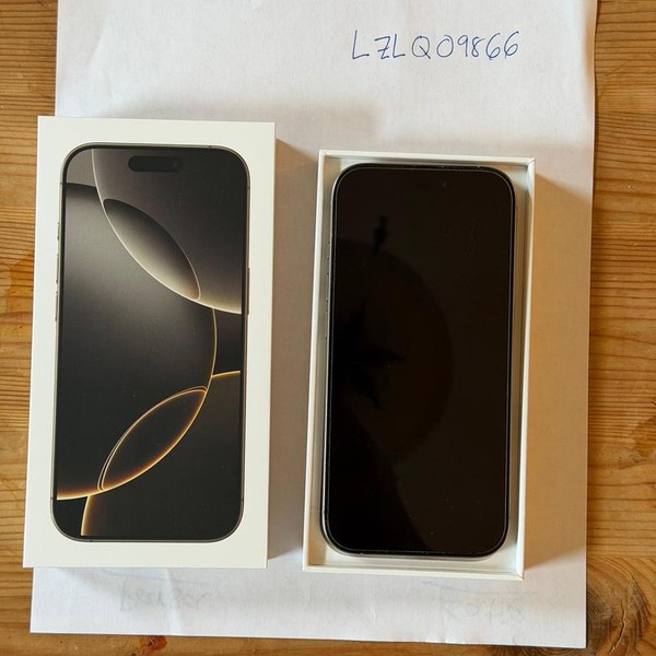 Apple iPhone 16 Pro - Unlocked, 512 GB, Natural, A3083