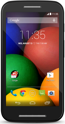 Moto E - TracFone, 4 GB, Black