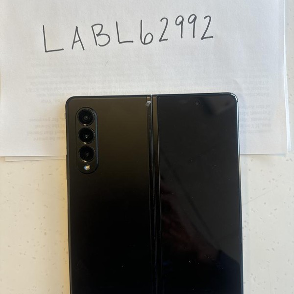 Samsung Galaxy Z Fold3 5G - Unlocked, 256 GB, Black, 12 GB, SM-F926U1