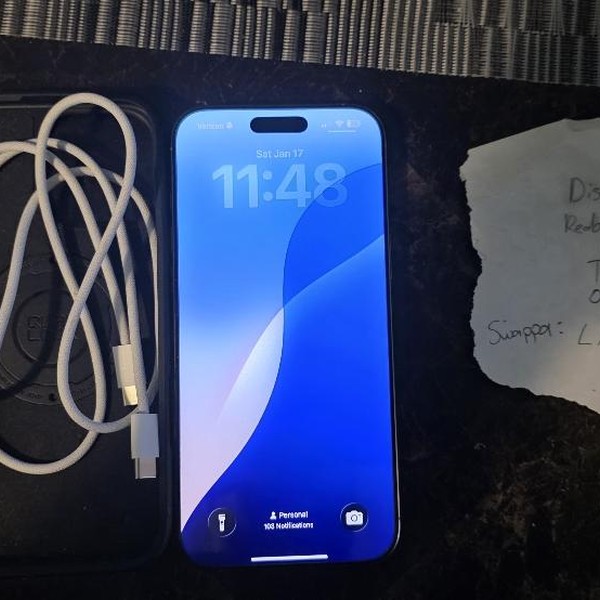 Apple iPhone 16 Pro Max - Unlocked, 1 TB, Natural, A3084