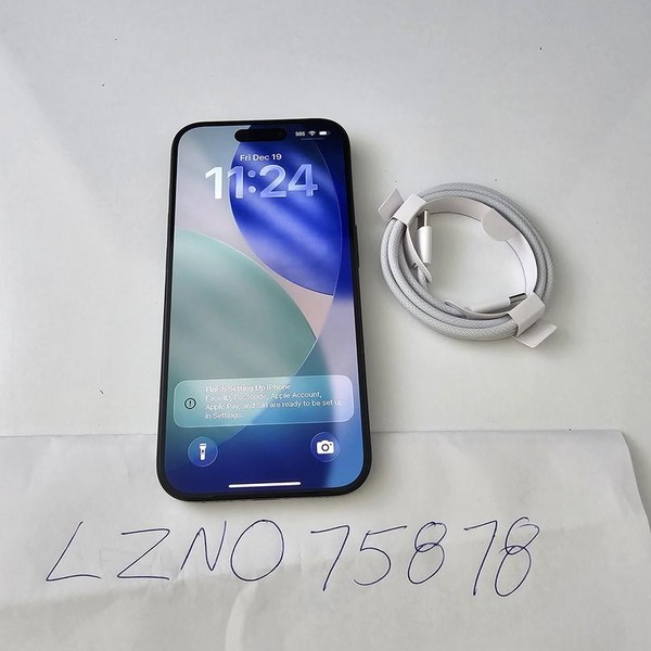 Apple iPhone 15 Pro - Unlocked, 128 GB, Black, A2848