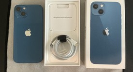 Mint
													Apple iPhone 13 - Unlocked, Blue, 128 GB, A2482, photo 5 of 5