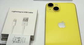 Good
													Apple iPhone 14 - Unlocked, Yellow, 128 GB, A2649, photo 4 of 5