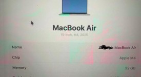 Mint
													MacBook Air 2025 (M4) - 15" - Apple M4, Silver, 512 GB, 32 GB, photo 1 of 12