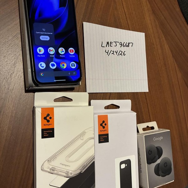 Google Pixel 9a - Unlocked, 128 GB, Obsidian, 8 GB