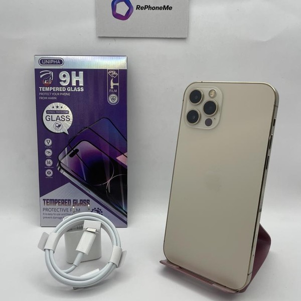 Apple iPhone 12 Pro - Unlocked, 128 GB, Gold, A2341