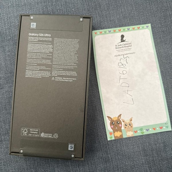 Samsung Galaxy S26 Ultra - T-Mobile, 256 GB, Cobalt Violet, 12 GB, SM-S948U