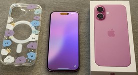 Mint
													Apple iPhone 16 - Unlocked, Pink, 128 GB, A3081, photo 1 of 9