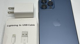 Good
													Apple iPhone 12 Pro Max - Unlocked, Pacific Blue, 128 GB, A2342, photo 2 of 6