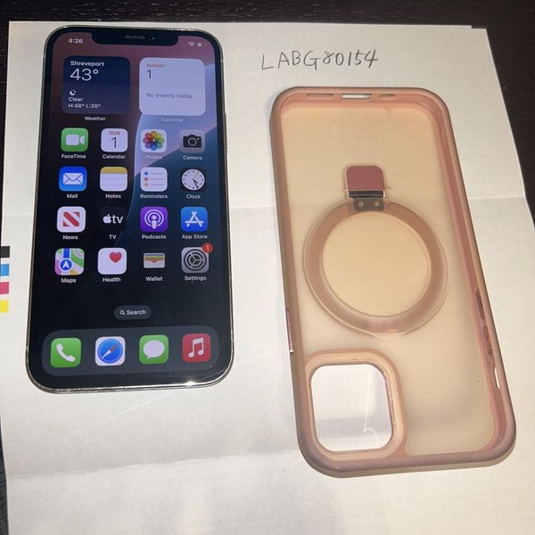 Apple iPhone 12 Pro - Unlocked, Silver, 128 GB, A2341