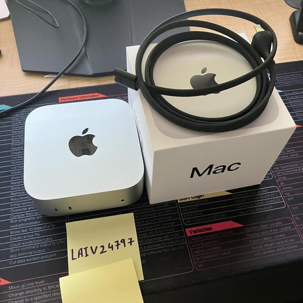 Mac Mini 2024 - 256 GB, 16 GB, Apple M4