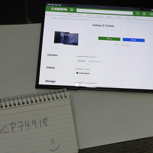 Galaxy Z Trifold - Unlocked, 512 GB, Crafted Black, 16 GB, SM-F968U1