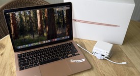 Good
													MacBook Air 2020 - 13" - Apple M1, Gold, 256 GB, 8 GB, photo 1 of 20