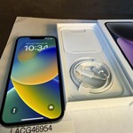Mint Apple iPhone 14 - Unlocked, 128 GB, Midnight, A2649