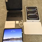 Good Apple iPad Pro 11 inch (M4) 2024 - Unlocked, 2 TB, Black, 16 GB, A2837, Nano-texture Glass