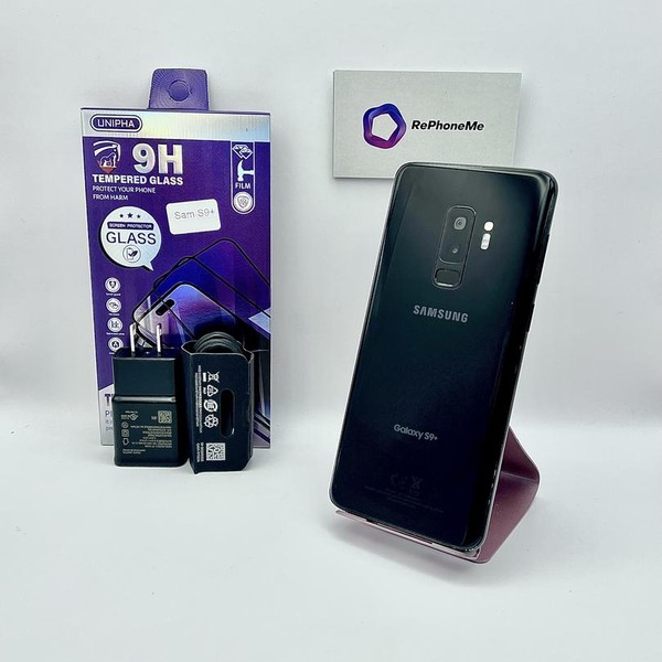 Samsung Galaxy S9 Plus - Unlocked, 64 GB, Black, SM-G965U1