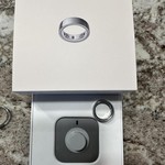 Mint Oura Ring Gen 4 - Silver, Size 9