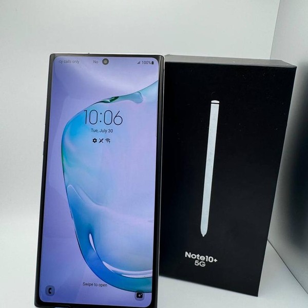 Samsung Galaxy Note 10 Plus - T-Mobile, 256 GB, White, 12 GB, SM-N975U