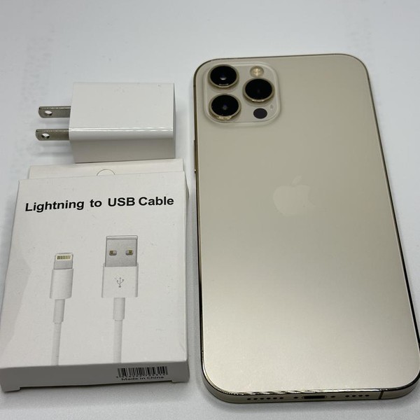 Apple iPhone 12 Pro Max - Unlocked, 256 GB, Gold, A2342