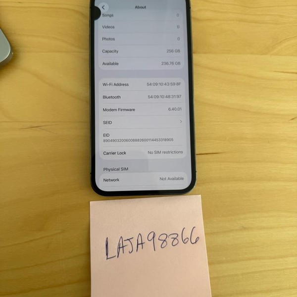 Apple iPhone 12 Pro - Unlocked, 256 GB, Graphite, A2341