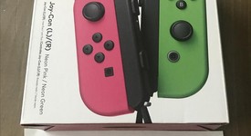 New
													Nintendo Switch Joy-Con (L-R) - Pink & Green, photo 1 of 2