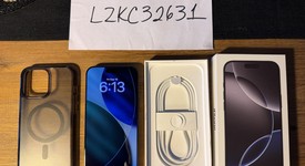 Mint
													Apple iPhone 16 Pro Max - Unlocked, Black, 256 GB, A3084, photo 1 of 8