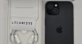 Mint
													Apple iPhone 15 - Unlocked, Black, 128 GB, A2846, photo 2 of 13